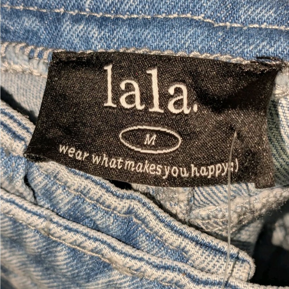 Dressed in Lala Maxi Light Blue Denim Slit Skirt Med Medium M Boho New Tags NWT - Picture 3 of 7